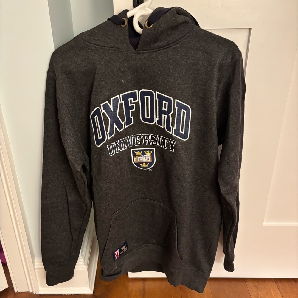 Oxford University Gray Hoodie